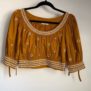 Ulla Johnson Zola Bead Embellished Top - Size 4